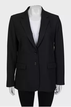 Black fitted jacket
