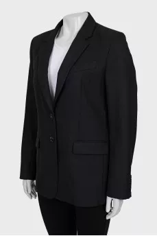 Black fitted jacket