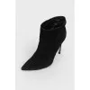 Suede stiletto heels
