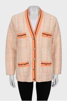 Cardigan with buttons