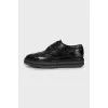 Men's shoes in military print