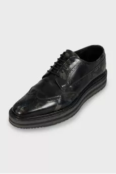 Men's shoes in military print