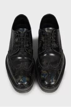 Men's shoes in military print
