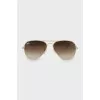 Aviator sunglasses with thin frame