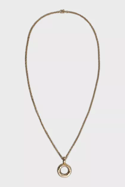 Silver Pendant Big Sun