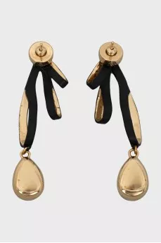 Сережки з кристалами