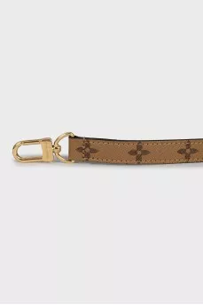 Leather belt for bag