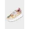 Chain Reaction sneakers with branded logo