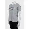 T-shirt with print