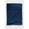 Wool and silk scarf with signature print