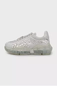 Diamond Sneakers with crystals