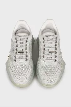 Diamond Sneakers with crystals