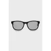 Black frame with brand logo