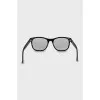 Black frame with brand logo