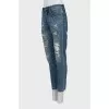 Boyfriend fit jeans