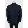 Men's striped wool jacket