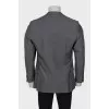 Men's striped wool jacket