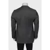 Men's silk and wool jacket