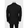 Men's black wool jacket