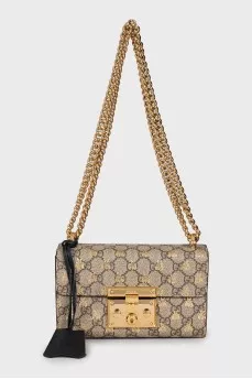 Padlock signature print bag