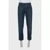 Men's blue jeans slim fit