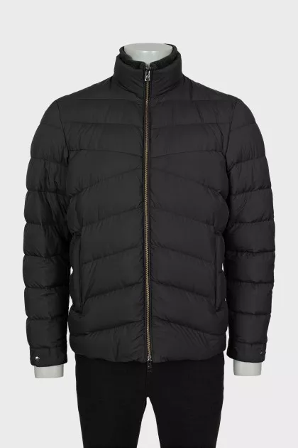 Men's straight cut down jacket