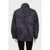 Two-tone printed jacket