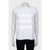 White A-line blouse