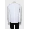 White A-line blouse