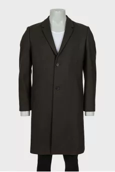 Men's green coat