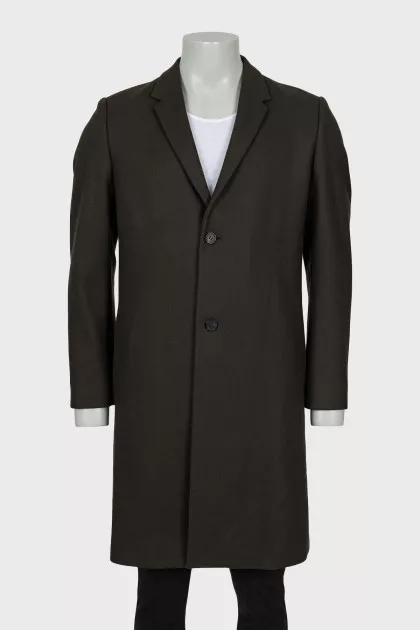 Men's green coat