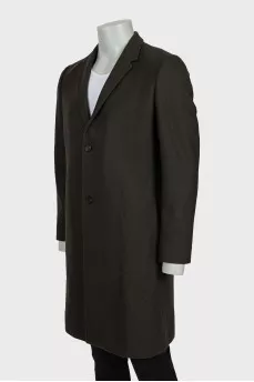 Men's green coat