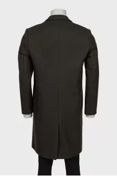 Men's green coat