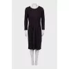 Fitted wool dress