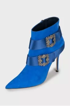 Hangisi suede ankle boots