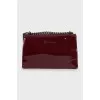 Embossed leather bag