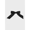 Hair clip with brand logo