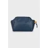 Leather Puffy Pouch
