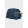 Leather Puffy Pouch