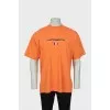 Men's oversized t-shirt with logo