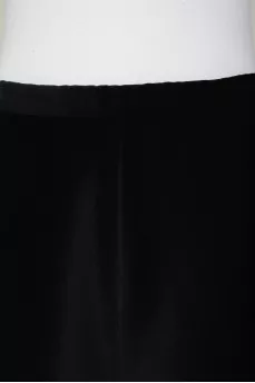Велюровая юбка миди