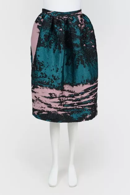 Tulip midi skirt