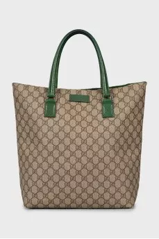 Brown canvas bag