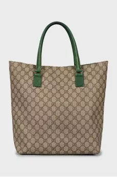 Brown canvas bag