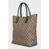 Brown canvas bag