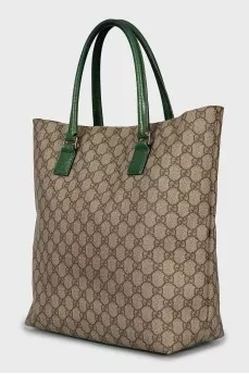 Brown canvas bag