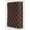 Leather notebook with branded print
