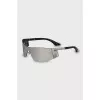 Silver colored sunglasses