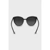 Gradient cat eye sunglasses