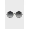 Sunglasses decorated with crystals